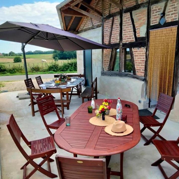 La Grange A Outeaux Bed & Breakfast Montpont-en-Bresse Luaran gambar